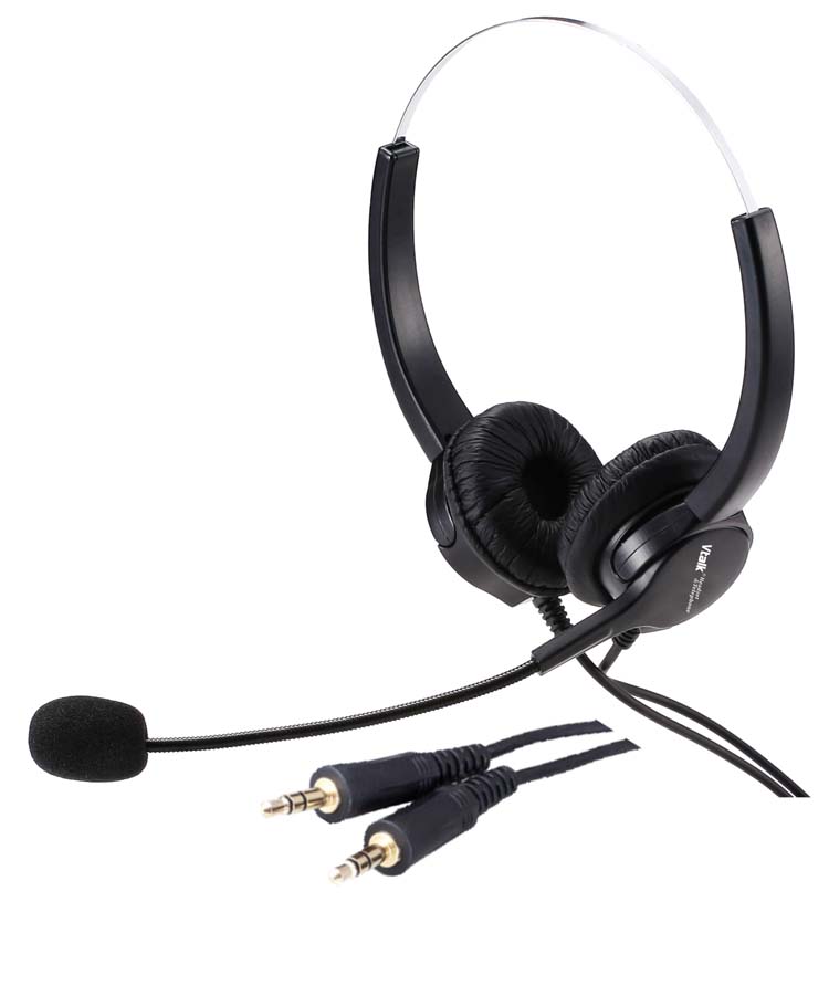 VH500D PC double ears computer headphones